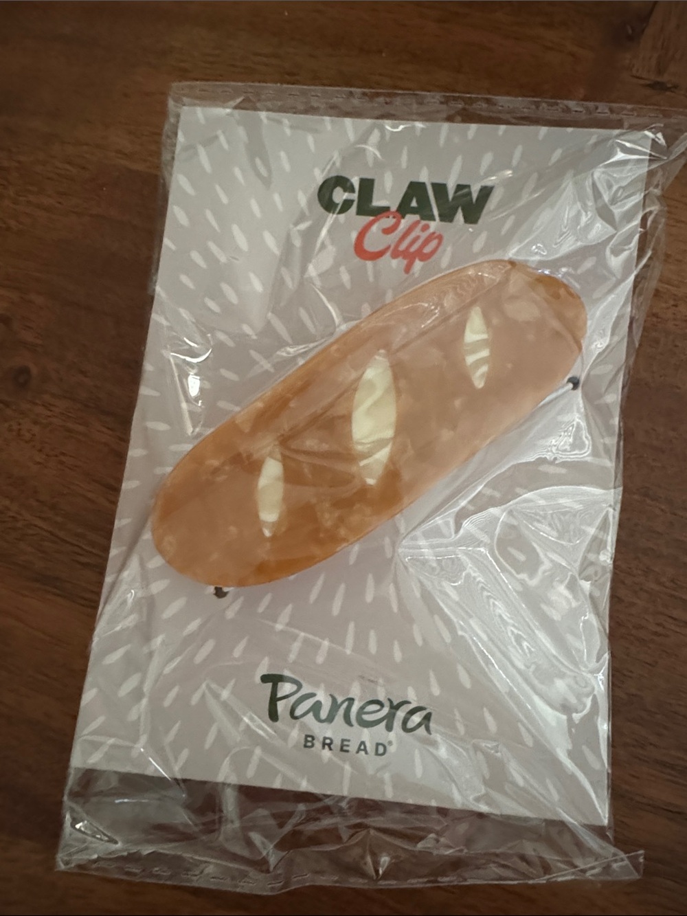 Panera baguette claw Hair Clip